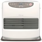 Qlima Chauffe-paraffine portable 428 W Blanc et chocolat SRE 9046C2