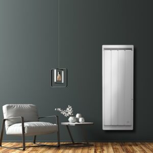 Radiateur fonte connecté NOIROT Calidoo Vertical blanc 1500W